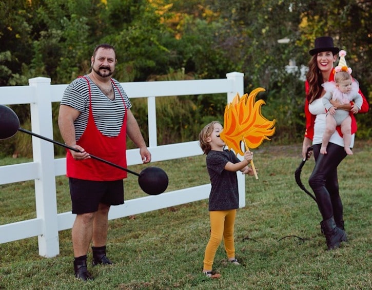 Family circus costume