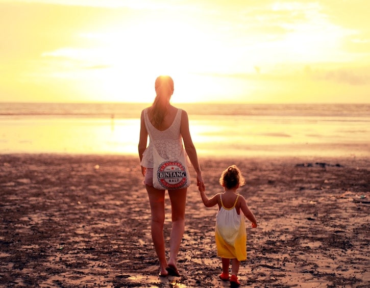 travel tips jetlag babies toddlers beach walks