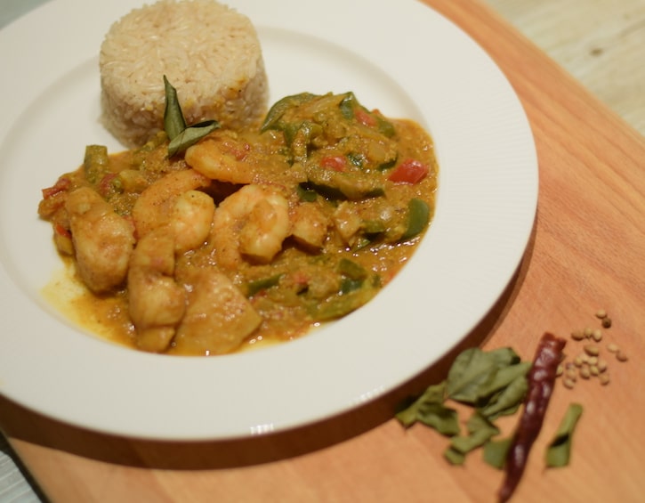 eat midweek meals prawn curry