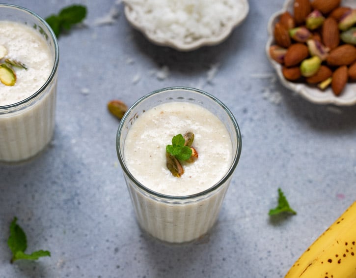 eat wholesome meal recipe Banana Coconut Smoothie