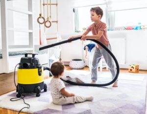 Fun cleaning ideas with kids