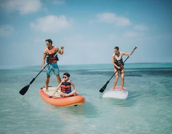travel club med stand up paddle