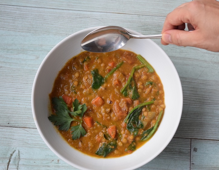 eat midweek meals gluten free recipe lentil stew
