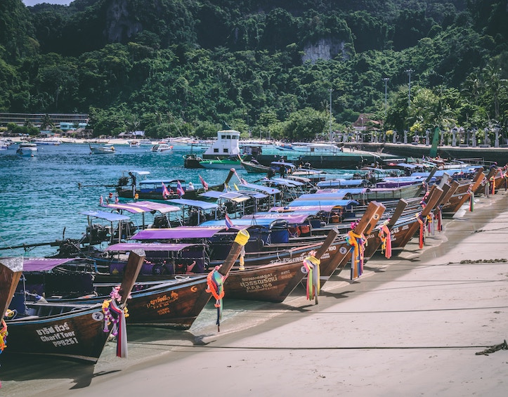 travel koh samui thailand boats