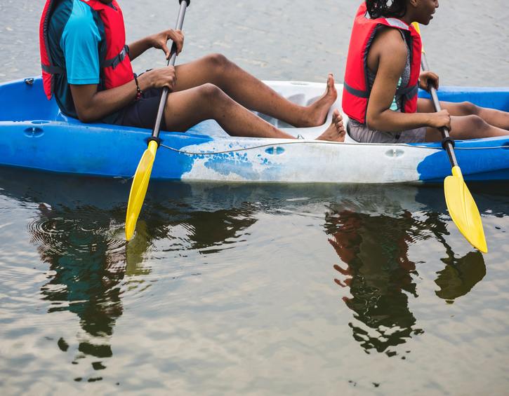 parties play sporty adventurous kids activities kayaking
