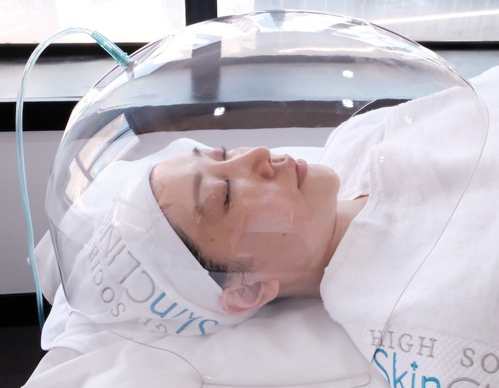 beauty rejuvenate tired skin astronautics therapy