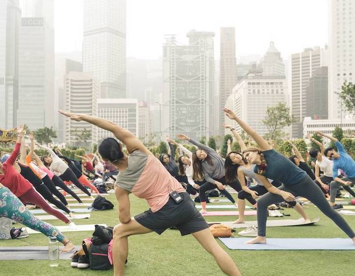 Free Events in Hong Kong: Pure Playground 2019 Outdoor Yoga