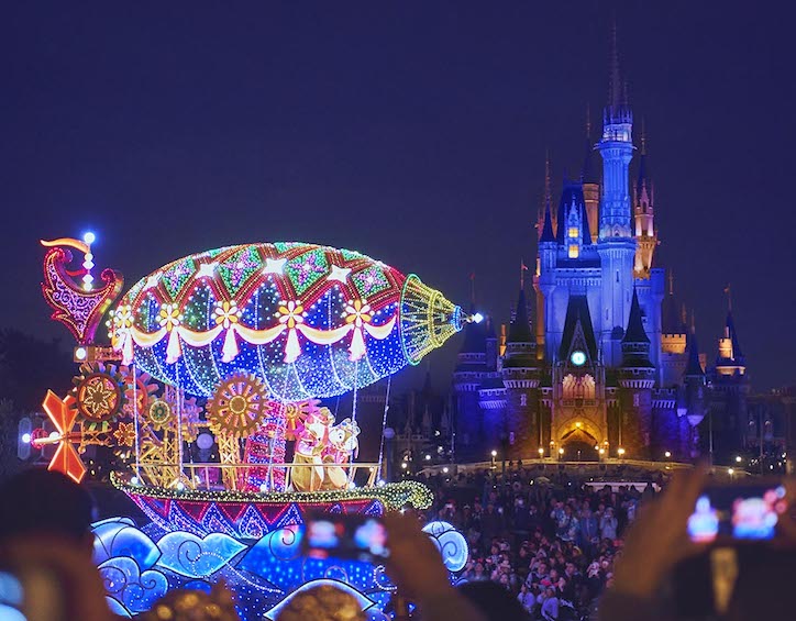 Travel Japan Tokyo Disneyland Lights