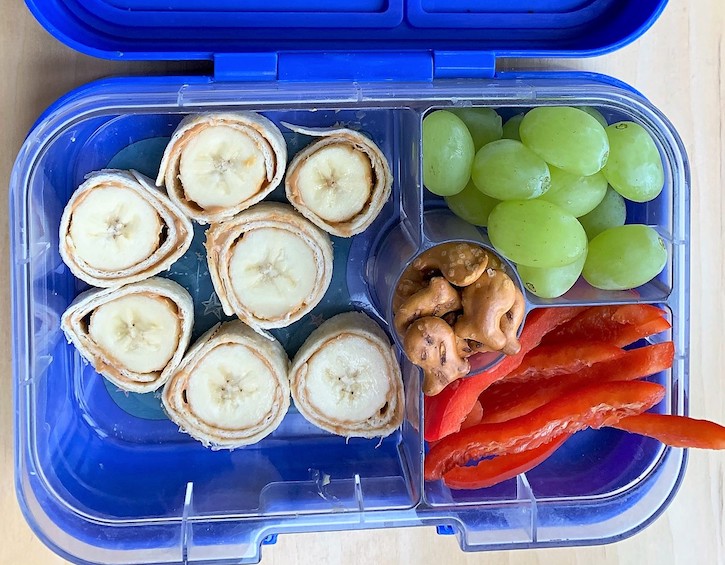 eat best lunchbox snack ideas banana sushi