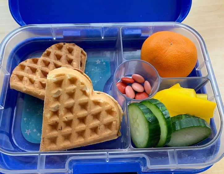 eat best lunchbox snack ideas waffles