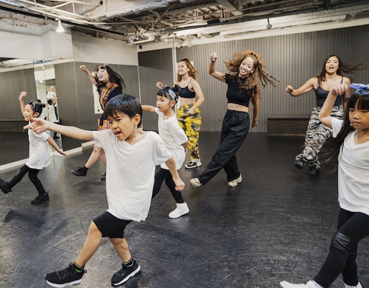 learn dance classes for children in Hong Kong contemporary hip-hop