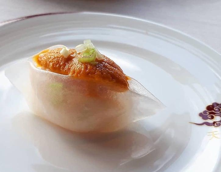 tin lung heen foie gras dumpling
