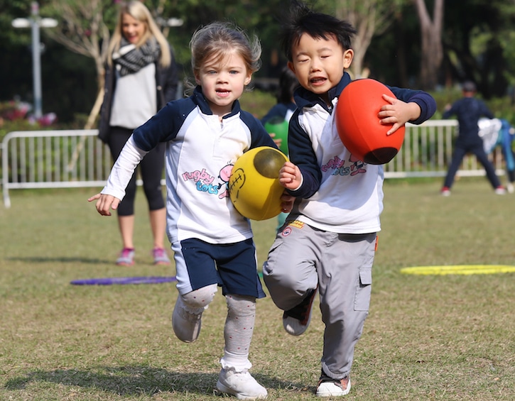 mid-autumn and October kids camps Rugbytots