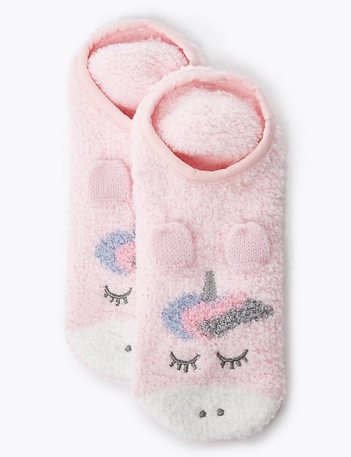 Stocking Stuffers: Marks And Spencer Unicorn Slipper Socks