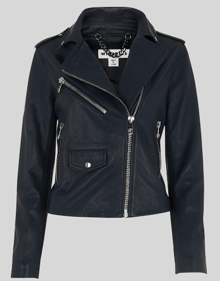 christmas gift guide 2019 for her whistles leather jacket