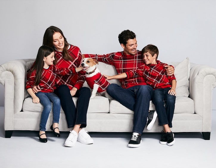 style festive family fashion Christmas jumper
