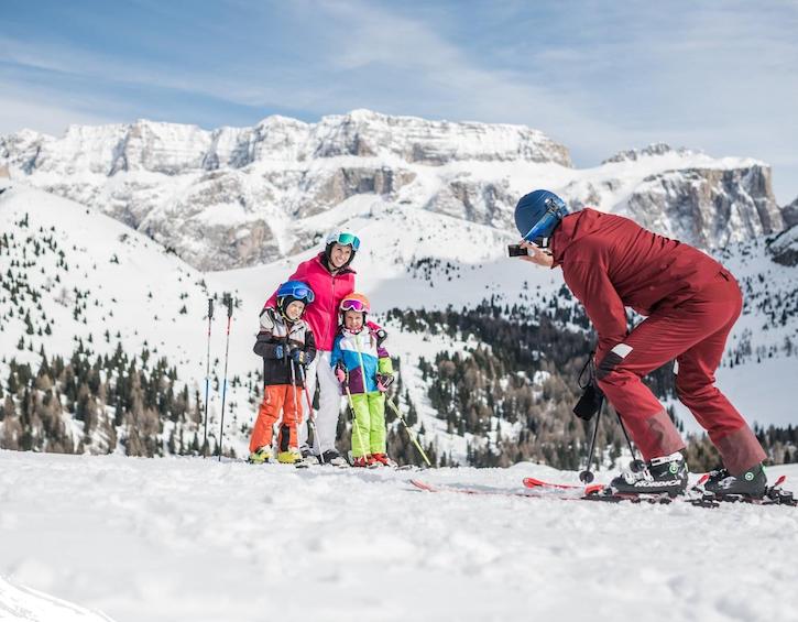 travel family friendly ski resorts dolomites