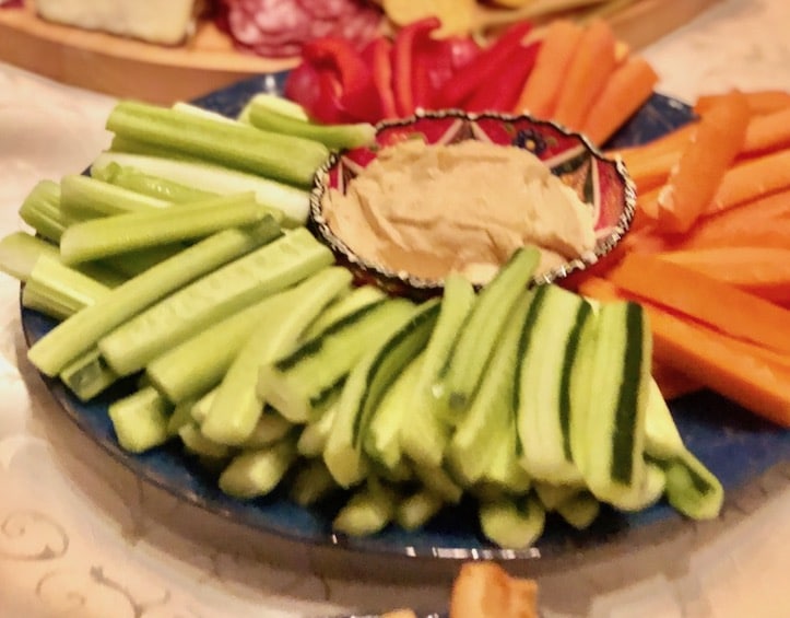 parties play party snack ideas veggies dip