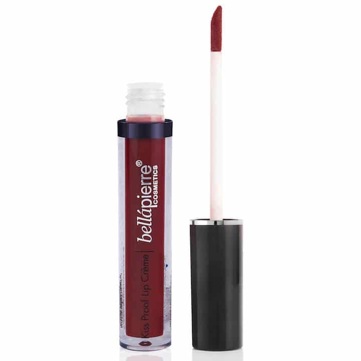 beauty festive red lipsticks bellapierre kiss proof lip creme