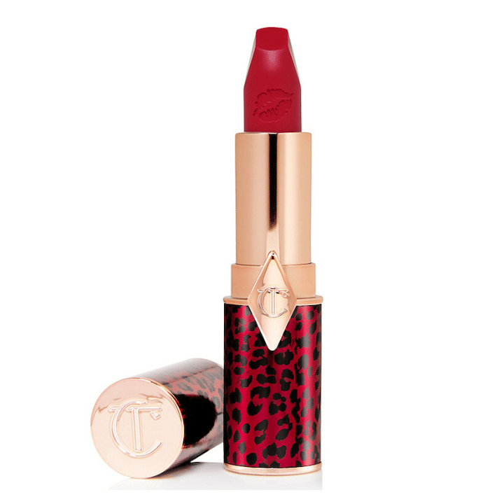 beauty festive red lipsticks charlotte tilbury hot lips
