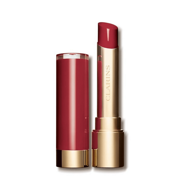 beauty festive red lipsticks clarins joli rouge lip lacquer