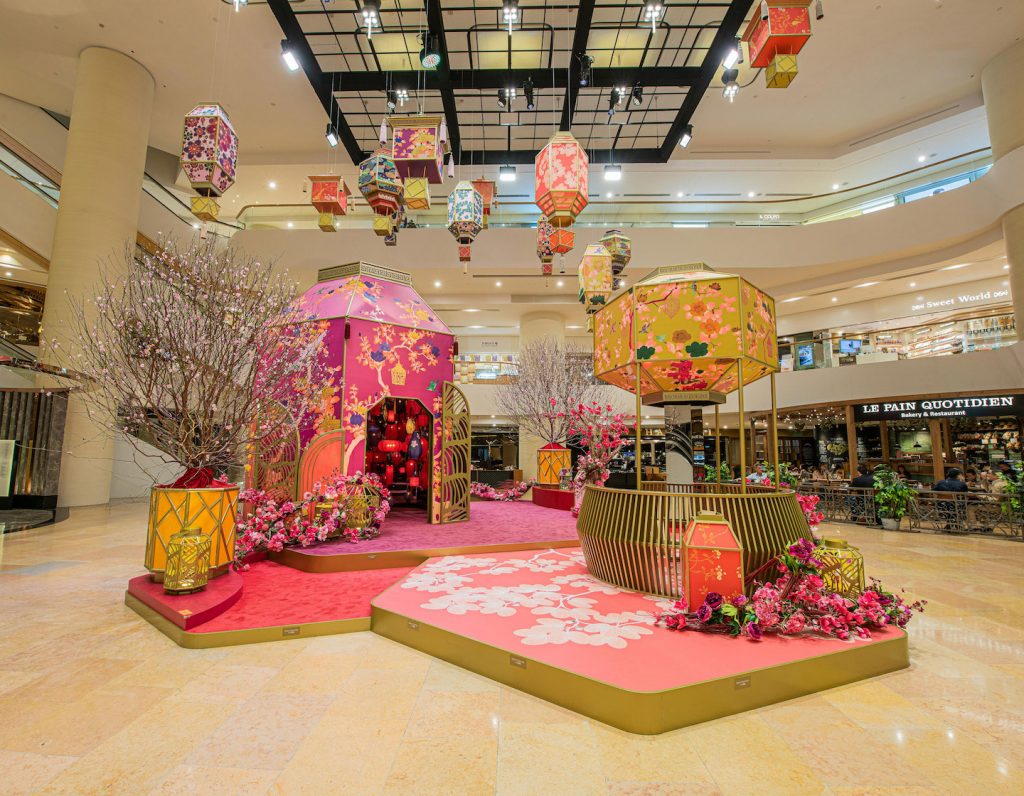 whats on pacific place Chinese new year display