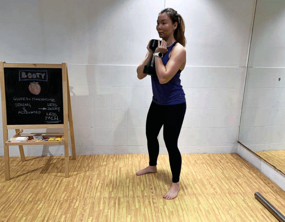goblet squat strength and conditioning fitness health