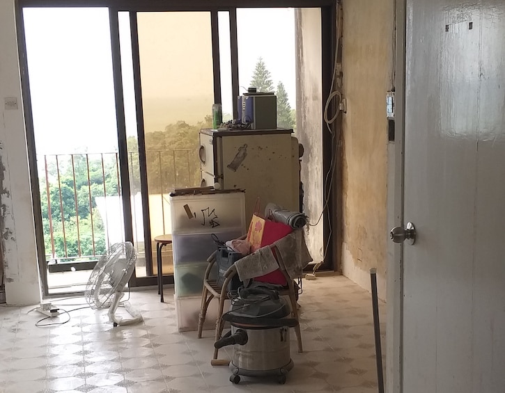 before diy renovation Hong Kong home