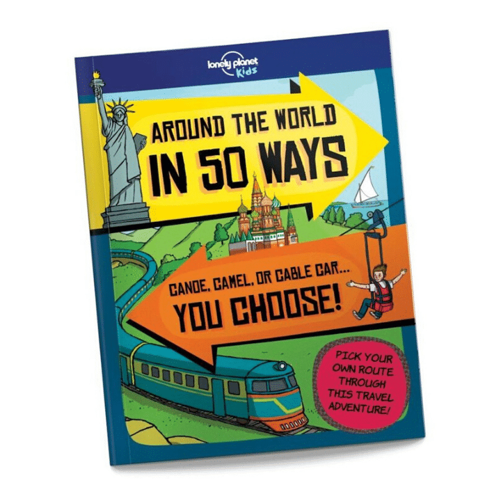 around the world in 50 ways kids travel books