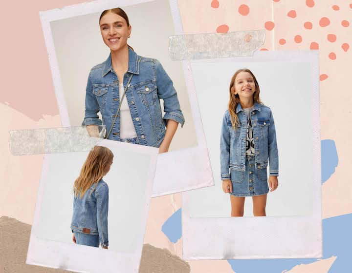 mama and me looks Hong Kong denim