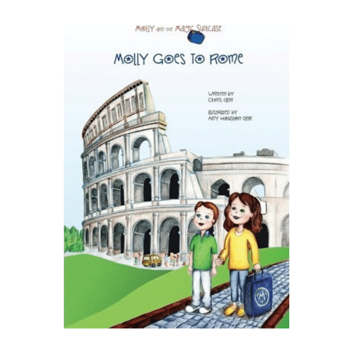 Molly goes to Rome kids book travel
