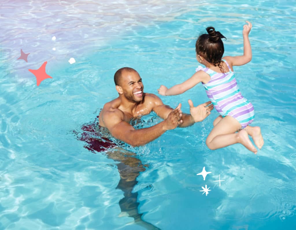 kid friendly pools hero parties play