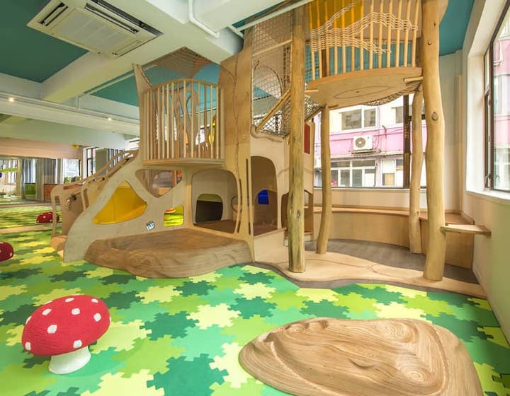 indoor playrooms baumhaus parties play soft playhouse