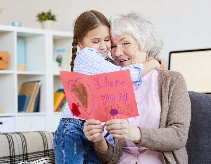 grandparents gifting family life