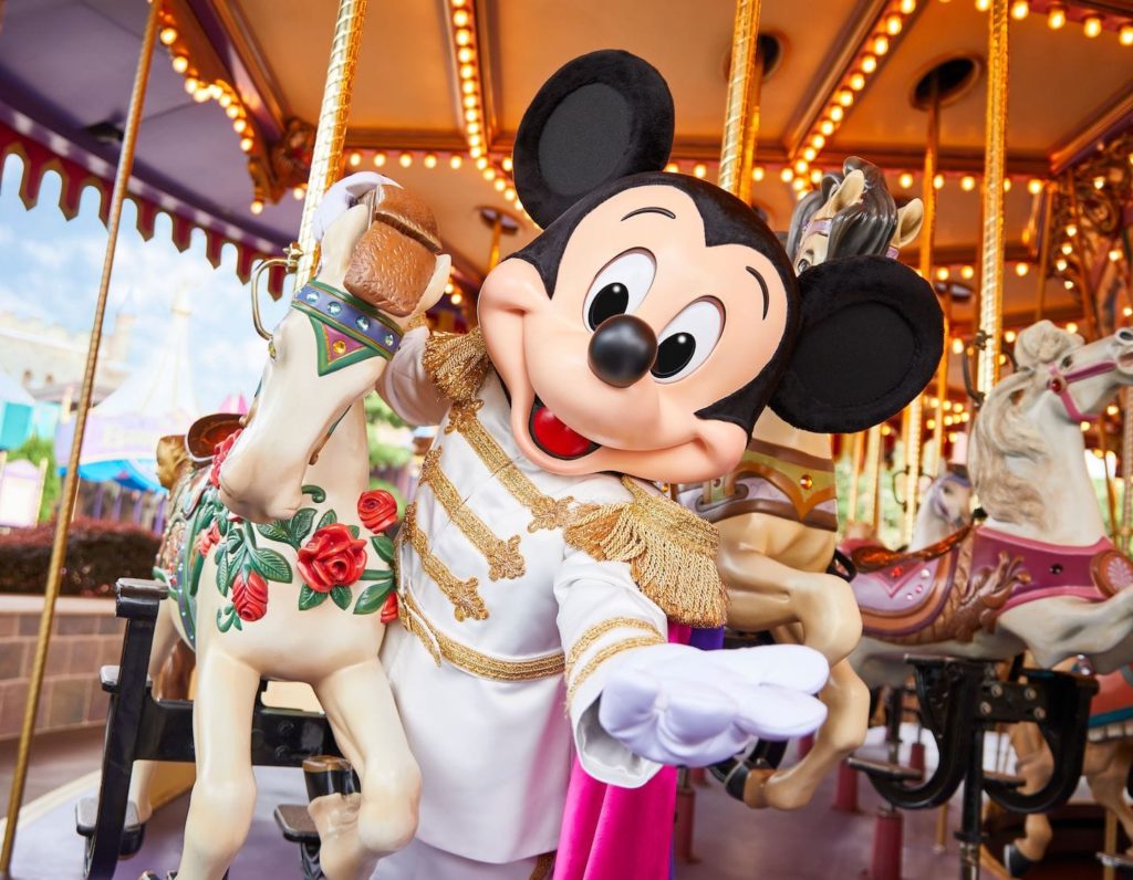 Mickey Mouse at Hong Kong Disneyland