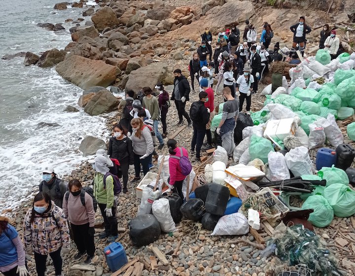 SMHK Beach Clean Up Clear Water Bay