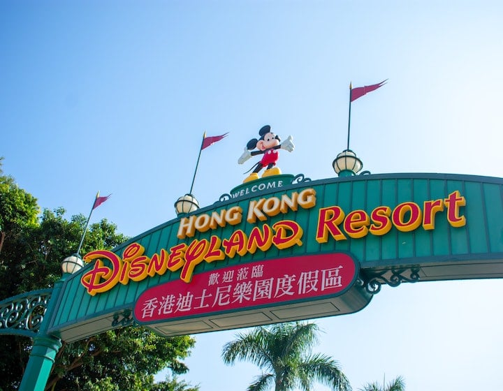 sign Hong Kong disneyland whats on travel disney hk