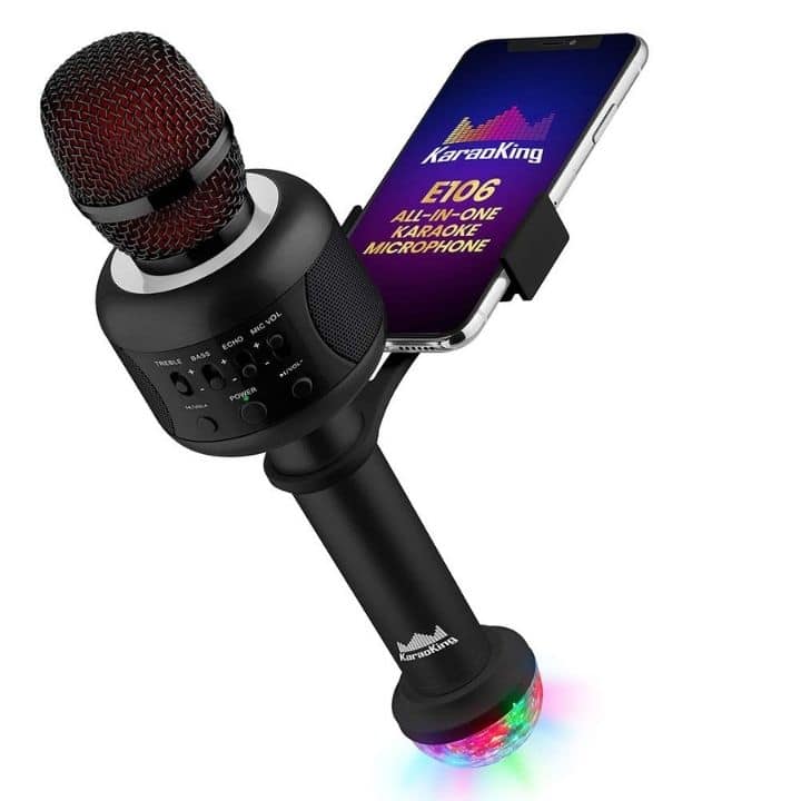 KaraoKing Karaoke Microphone, Wireless, Bluetooth Karaoke Machine