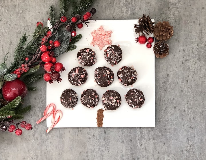 christmas recipes peppermint protein balls