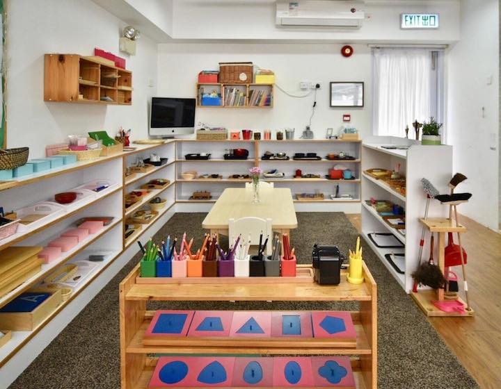 Montessori classroom, Little Lantau Montessori Hong Kong