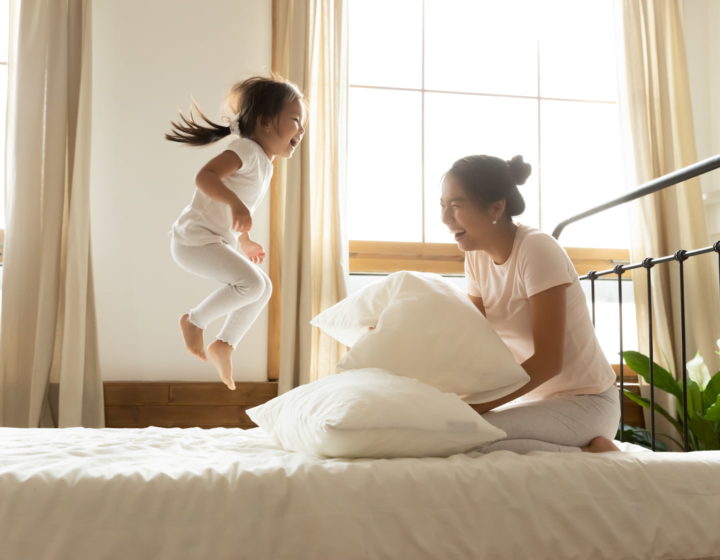 Where to get a mattress in Hong Kong, child jumping on the bed