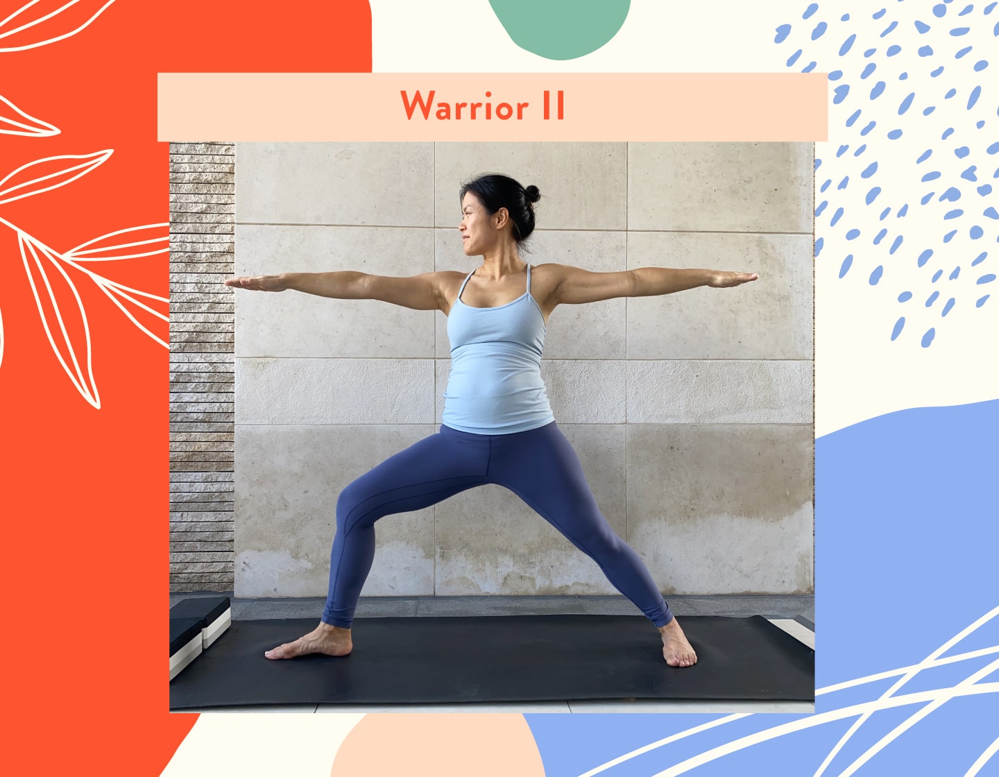 warrior ii prenatal yoga