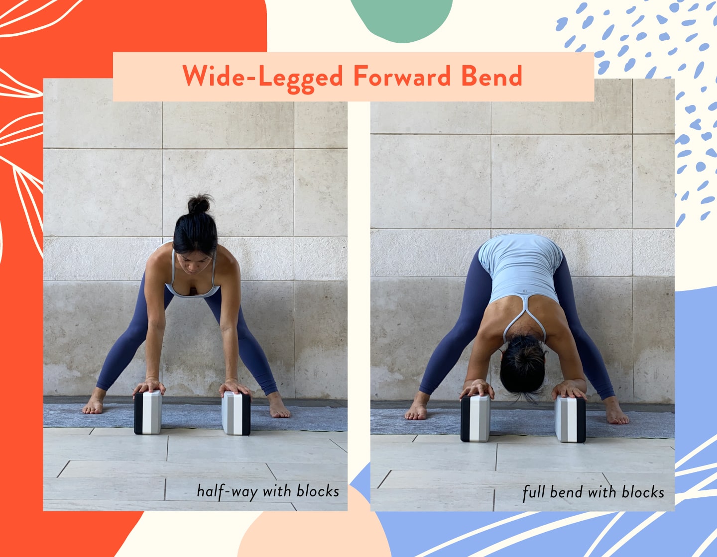 wide legged forward bend 