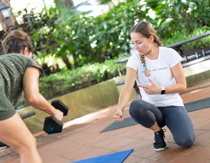 Kristen Handford personal trainer Hong Kong