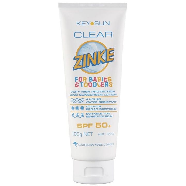 Key Sun Zinke Babies & Toddlers SPF50+ Sunscreen Lotion