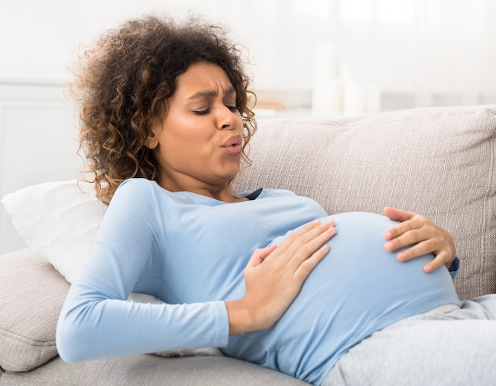 pregnancy birth breathing labour