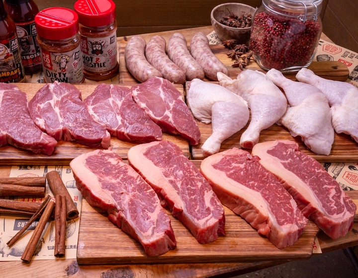 butcher Hong Kong bones & blades steaks burgers sausages