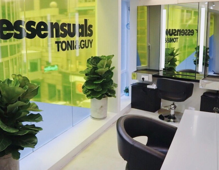 Hair salons, essensuals TONI&GUY Hong Kong