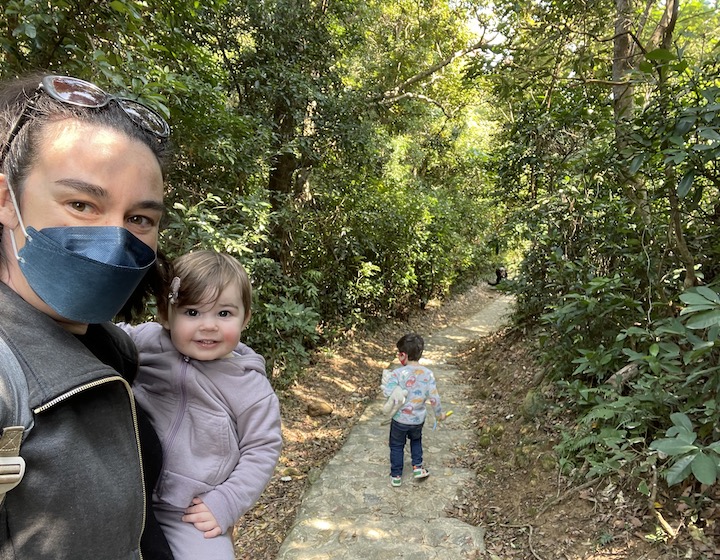 Hong Hong hiking trails for kids Clearwater Bay Tree Walk 