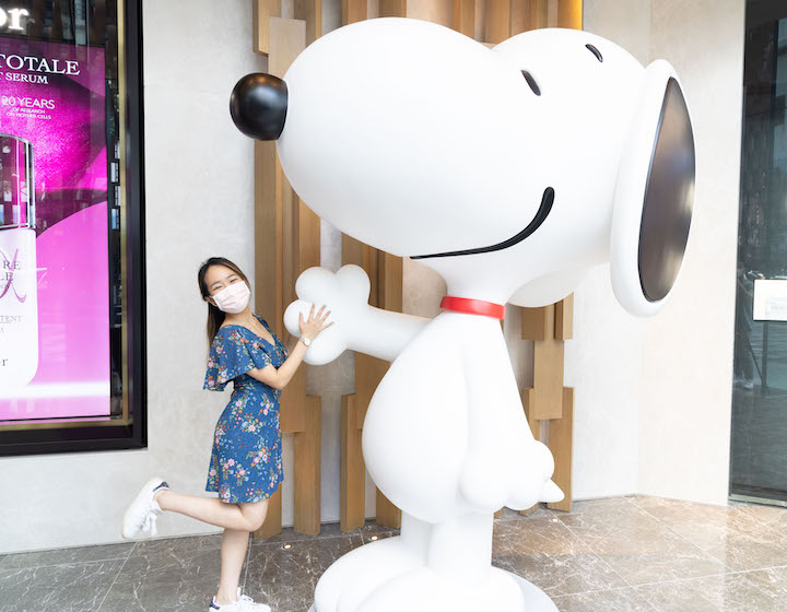 Klook exclusive staycation with snoopy welcome